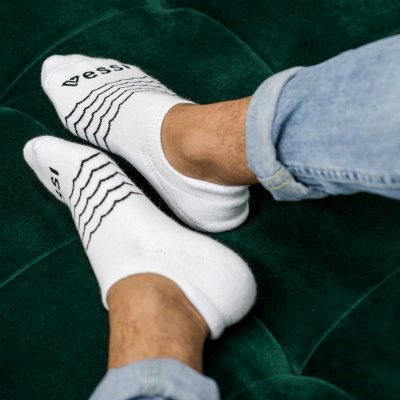 Vessi Ankle Socks Socken Accessories Weiß | YKIVmRF
