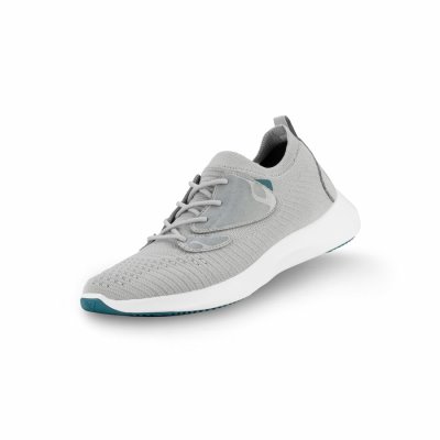 Vessi Everyday Move Wasserdichte Turnschuhe Damen Silber Grau | eUlODWX