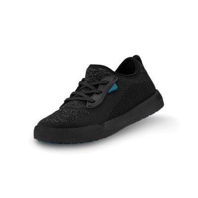 Vessi Weekend Wasserdichte Turnschuhe Kinder Schwarz Schwarz | LGmCEgi