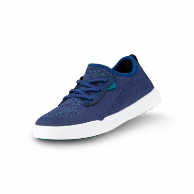 Vessi Weekend Wasserdichte Turnschuhe Kinder Navy Blau | il9nePm